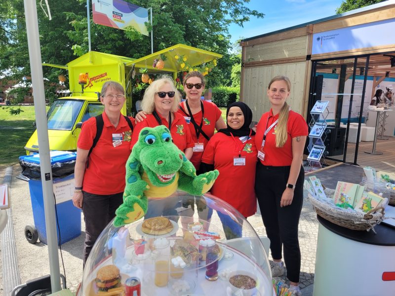 LAG Berlin auf dem Demokratiefest  zu 75 Jahren Grundgesetz