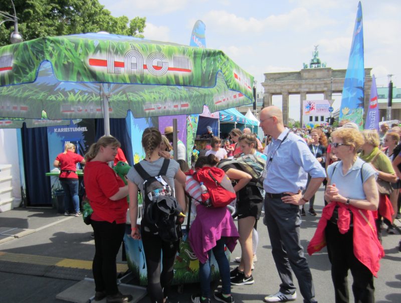 LAG Berlin auf dem Internationalen Deutschen Turnfest 2017